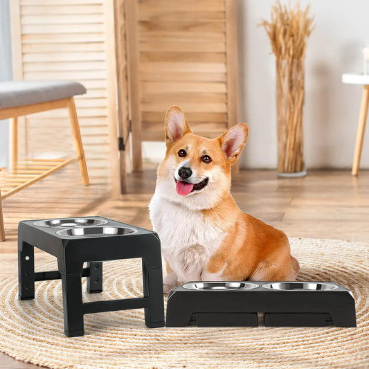 Elevated Dog Feeder Bowls